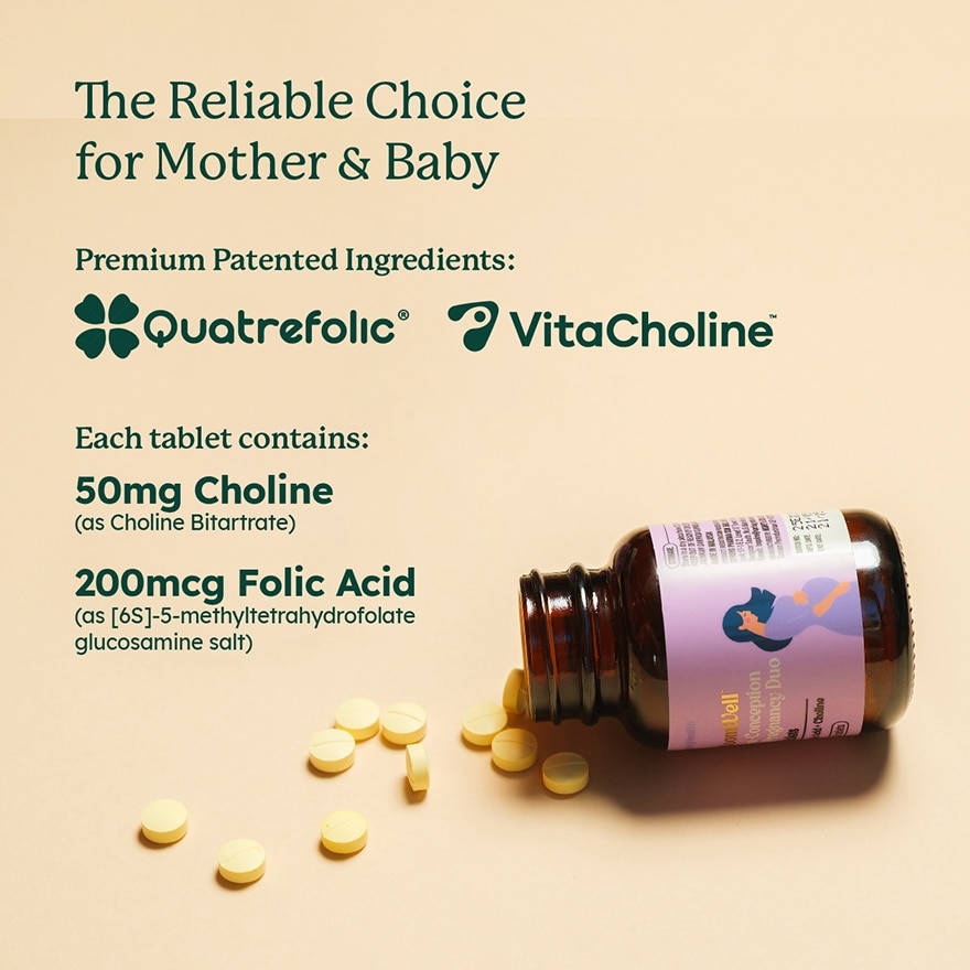 Pre-Conception & Pregnancy DUO 60s