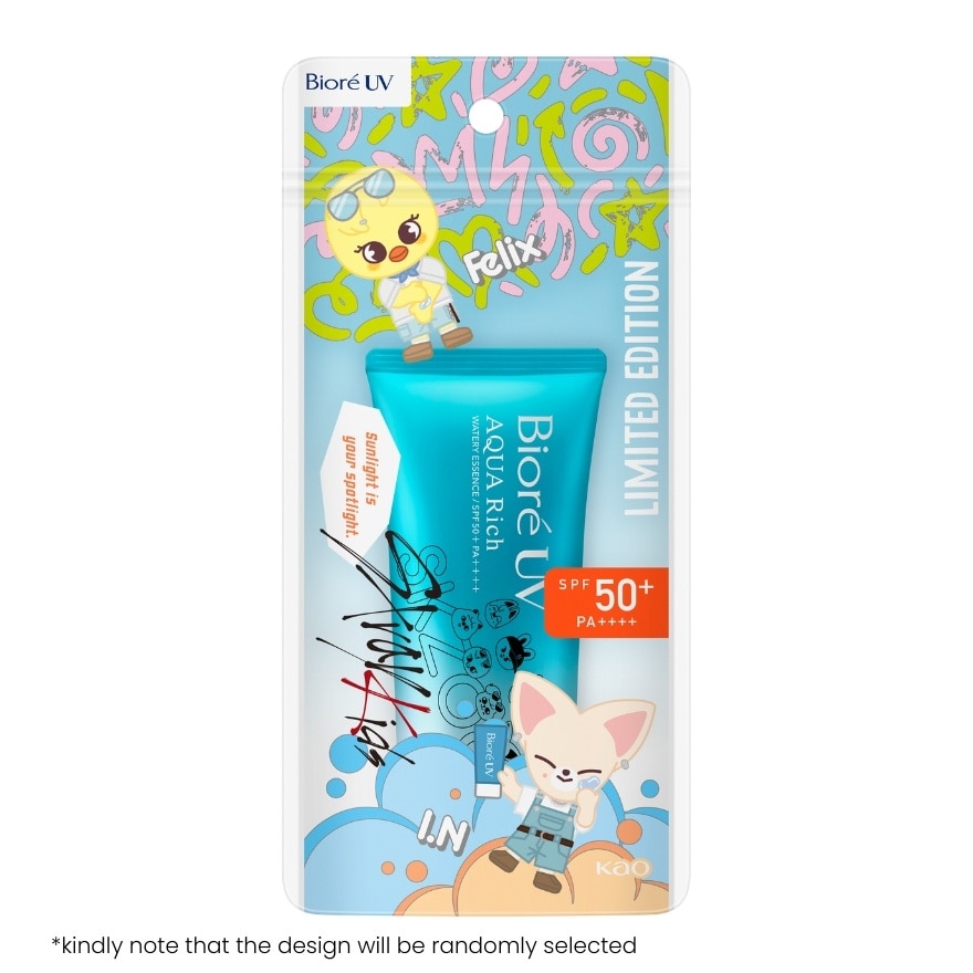 UV x Stray Kids Limited Edition Aqua Rich Watery Essence 50G SPF 50+ PA++++ (Random Design)