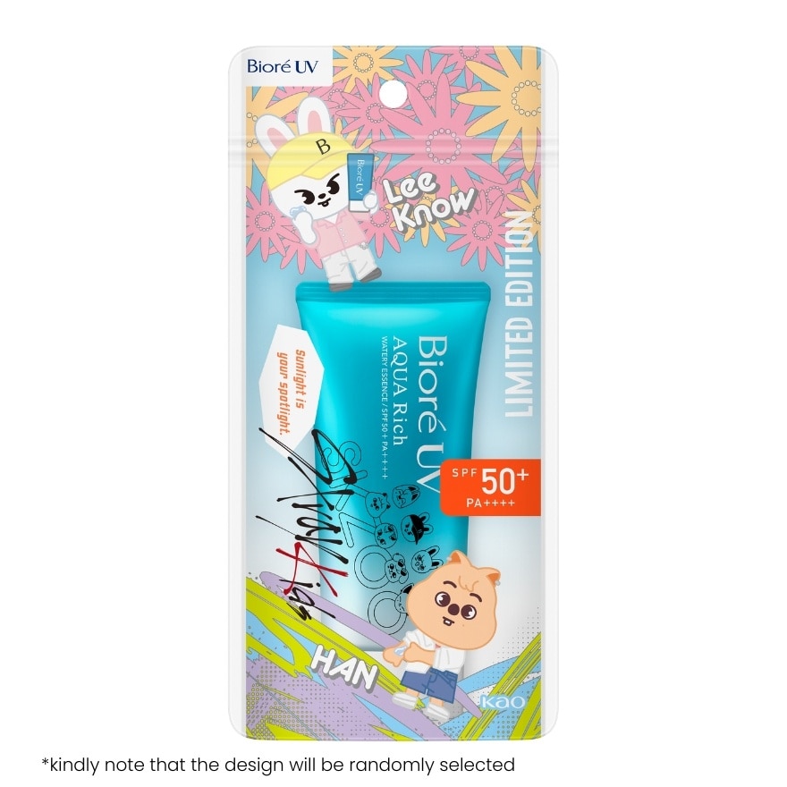 UV x Stray Kids Limited Edition Aqua Rich Watery Essence 50G SPF 50+ PA++++ (Random Design)