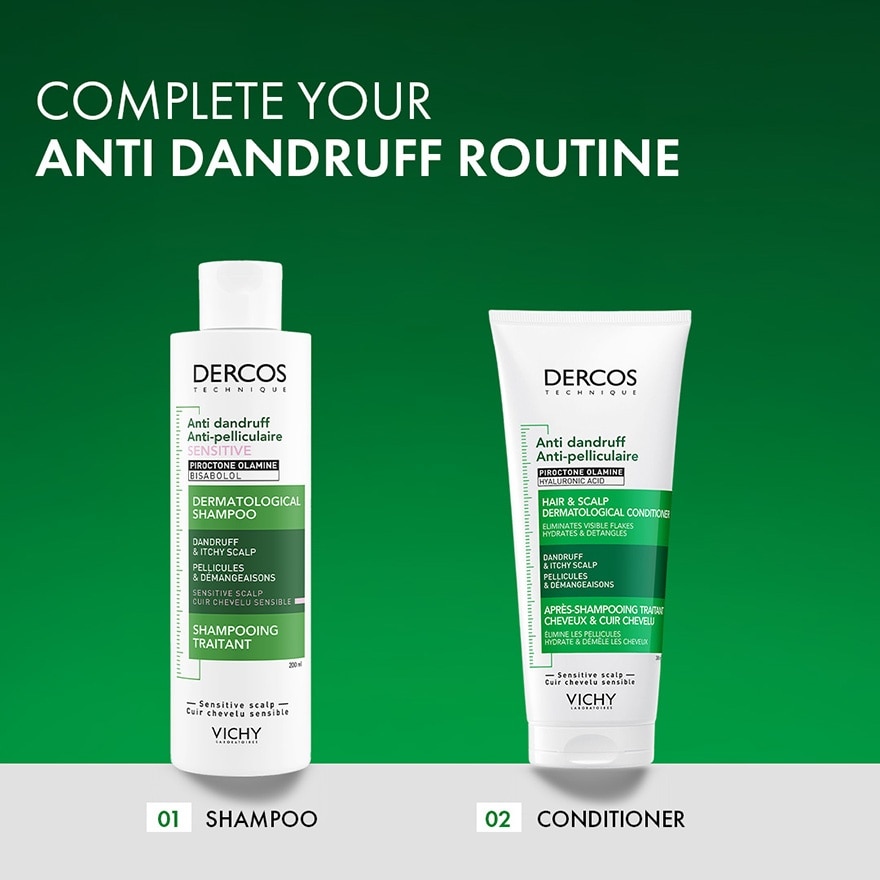 Anti-Dandruff Hair Shampoo 200ml (Sensitive scalp)