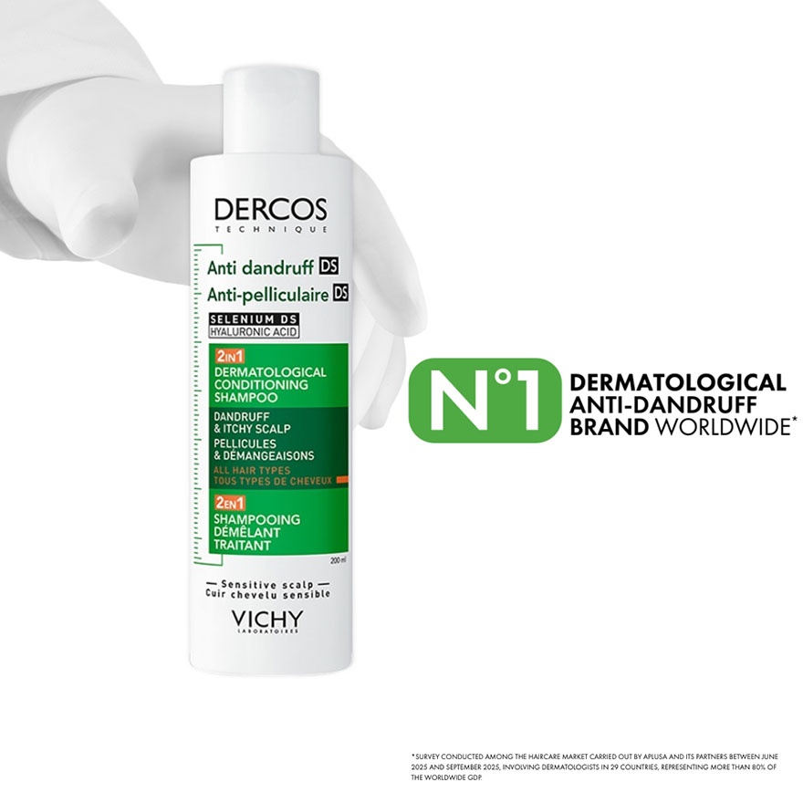 Anti-Dandruff 2in1 Shampoo 200ml (All Hair types) image
