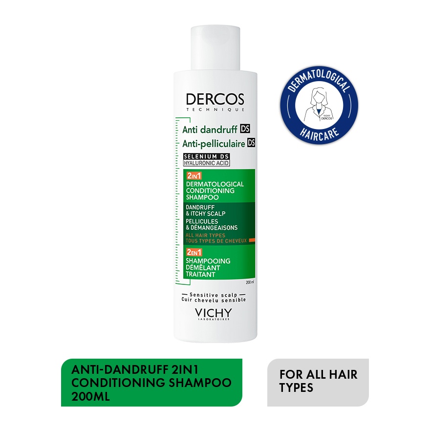 Anti-Dandruff 2in1 Shampoo 200ml (All Hair types) image