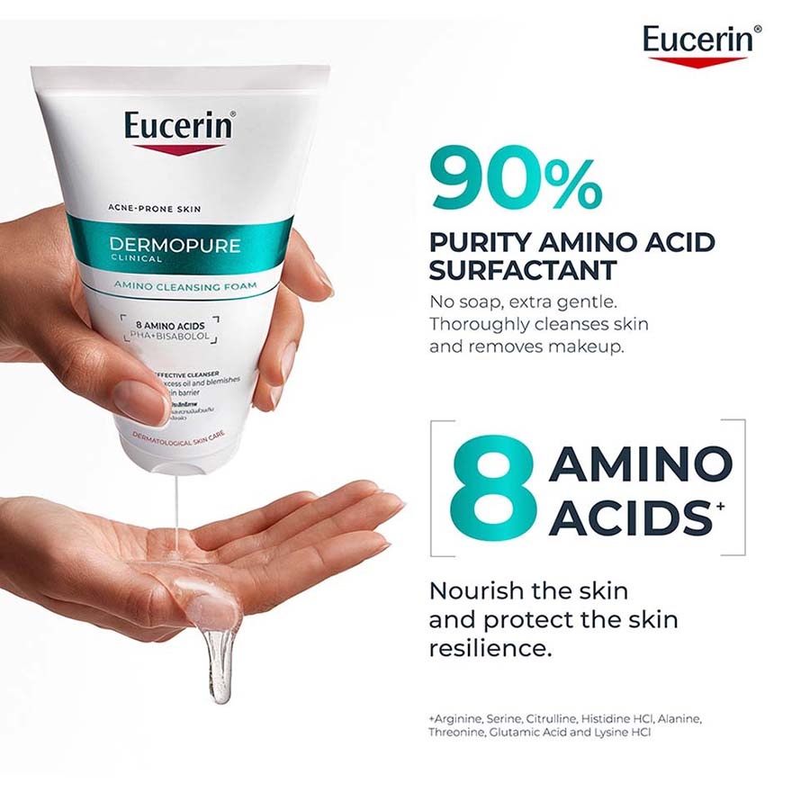 Dermopure Clinical Amino Cleansing Foam Twin Pack 150ml