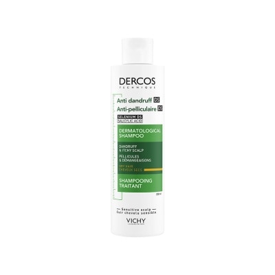 DERCOS - Anti-Dandruff Hair Shampoo 200ml (Dry hair)
