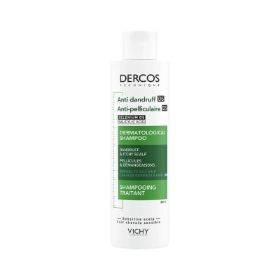 DERCOS - Anti-Dandruff Hair Shampoo 200ml (Normal to Oily hair)