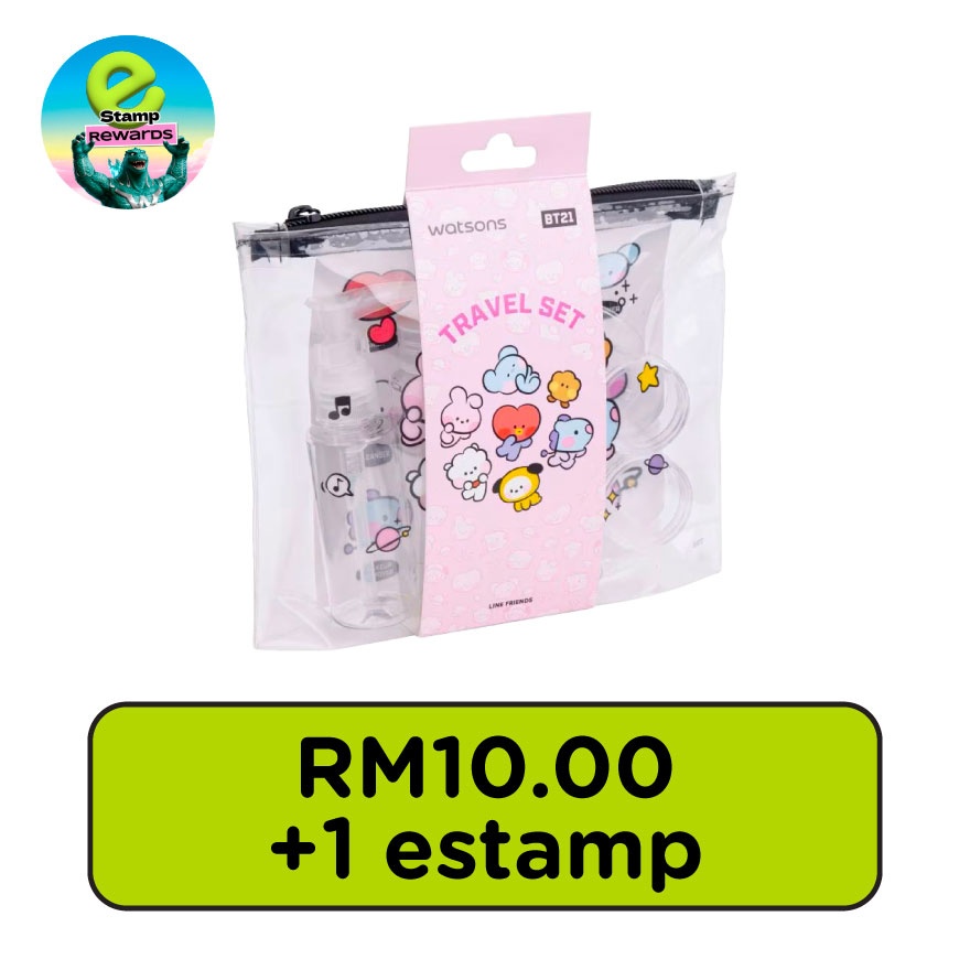 Watsons BT21 Travel Set Large 7s