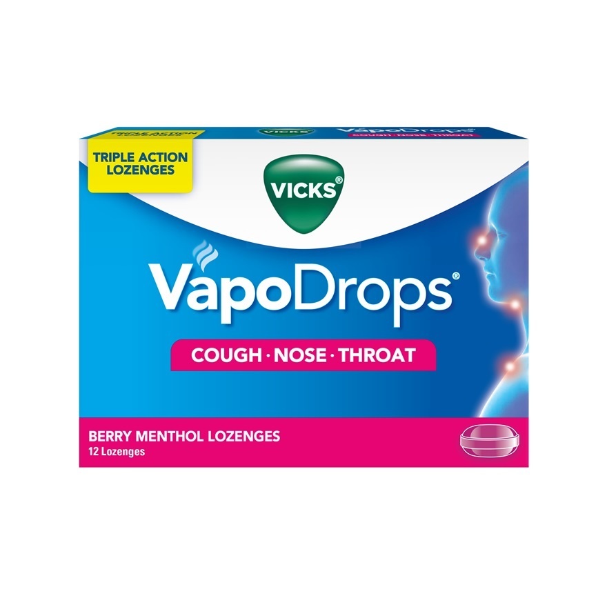 VapoDrops Lozenges - Berry 12S