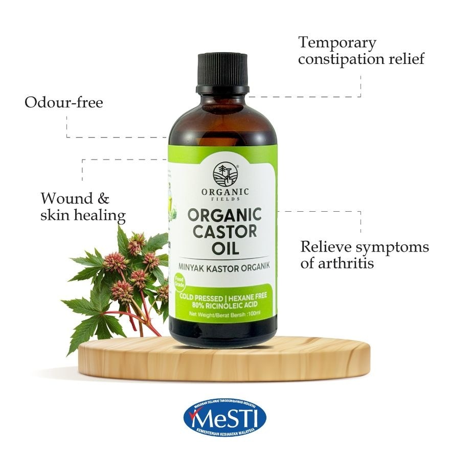Organic Castor Oil 100ml