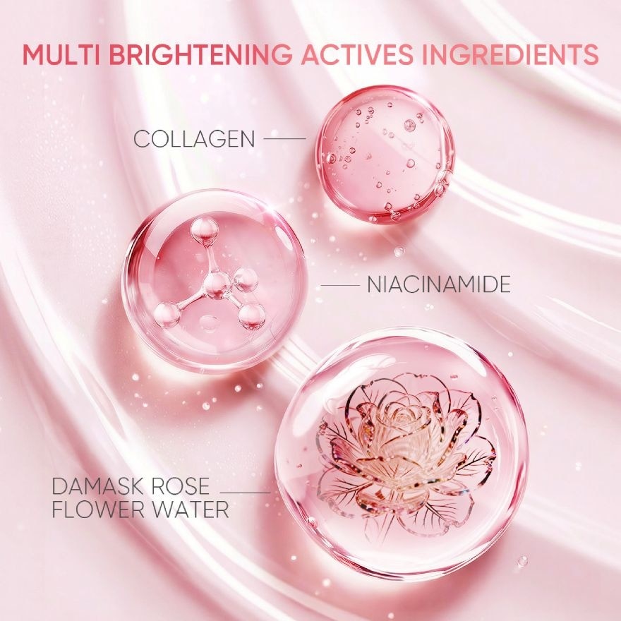 Damask Rose Brightening Whipped Cream Cleanser 120g