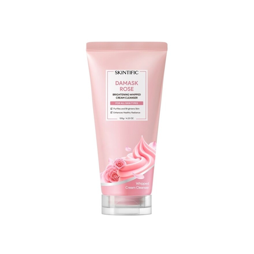 Damask Rose Brightening Whipped Cream Cleanser 120g