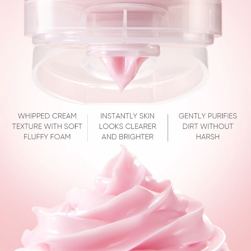 Damask Rose Brightening Whipped Cream Cleanser 120g