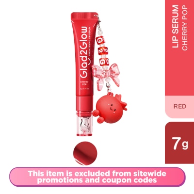 GLAD2GLOW - Brightening Charm Lip Serum 06 Cherry Pop 7g