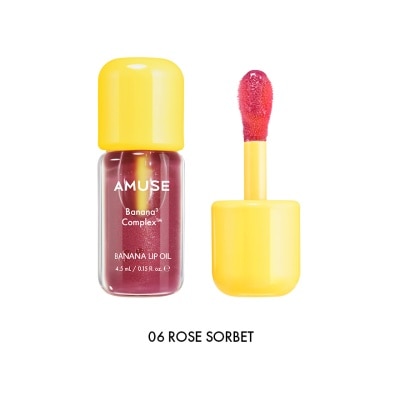 AMUSE, Banana Lip Oil 06 Rose Sorbet | Watsons Malaysia