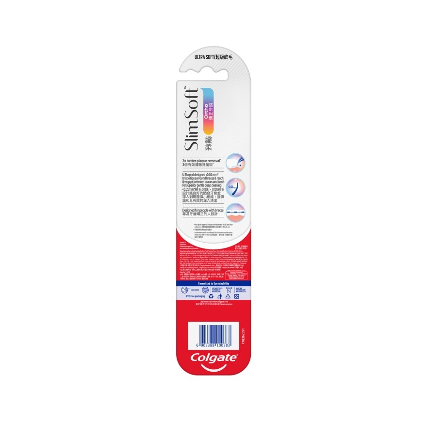 Slim Soft Ortho Toothbrush 1s