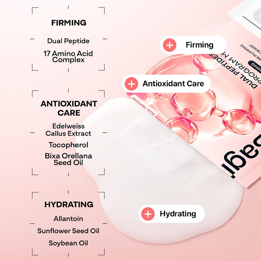 Dual Peptides Program Mask 1S
