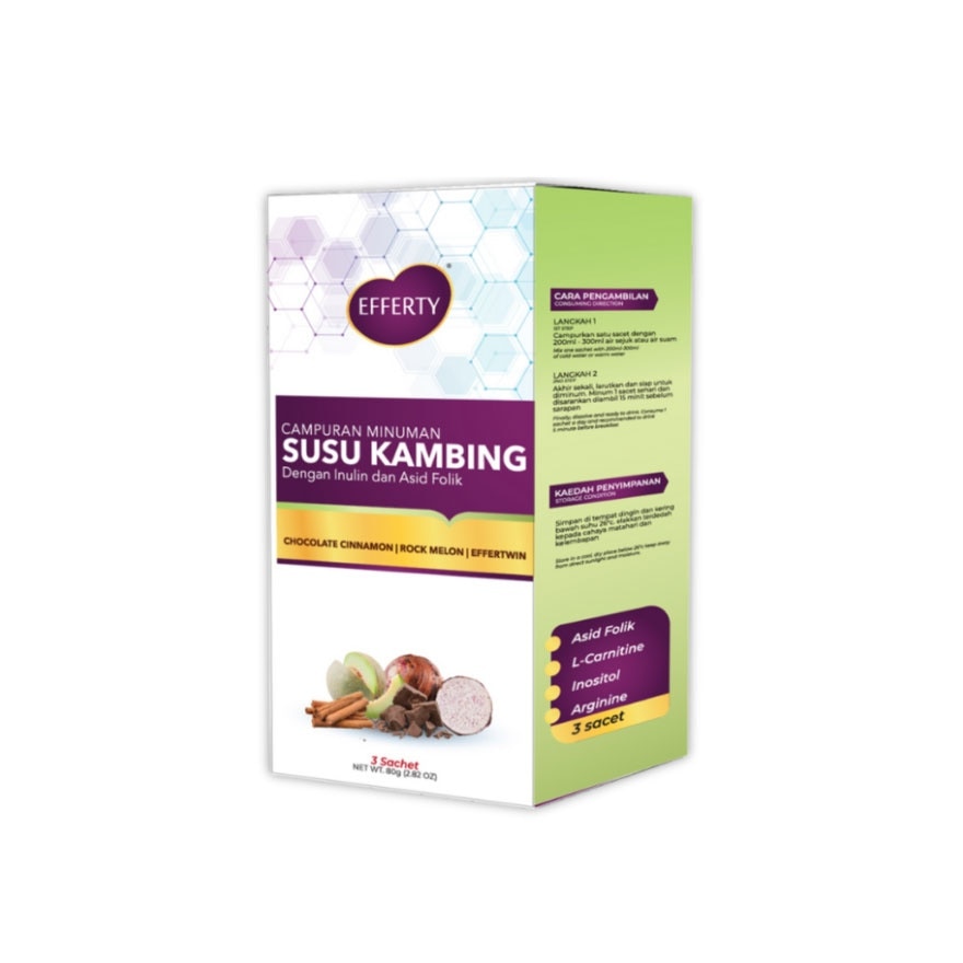 Minibox Premium Susu Kambing Dengan Inulin Dan Asid Folik