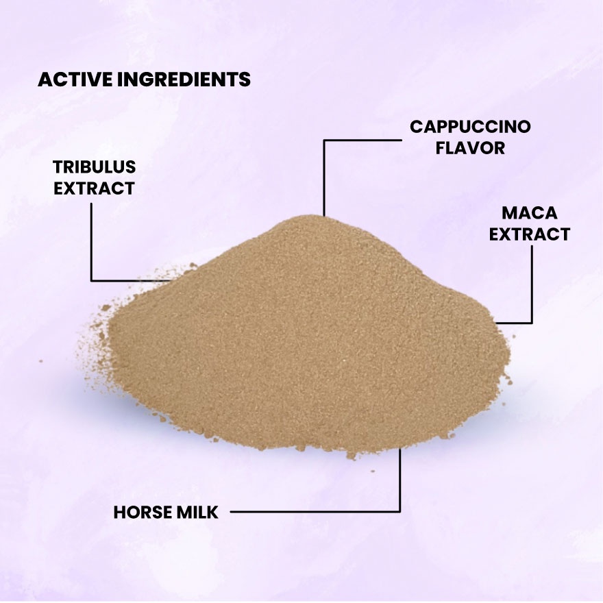 Horse Milk With Maca & Tribulus Cappucino 20s