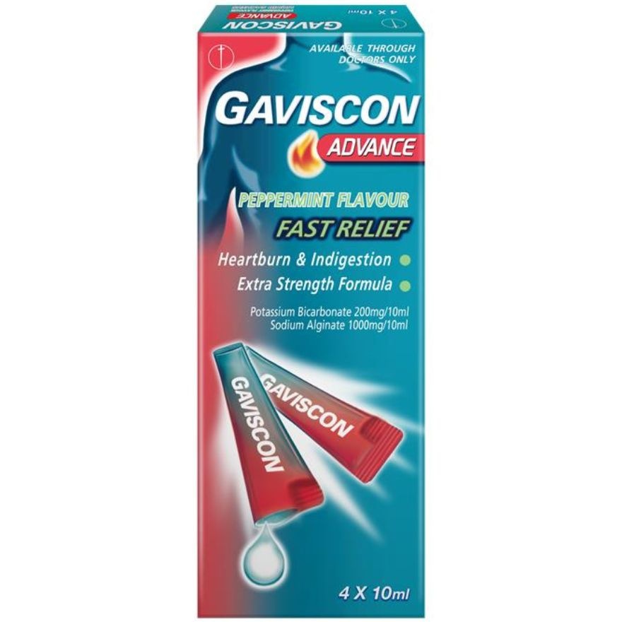 Heartburn & Indigestion Relief Advance Sachet 4 x 10ml