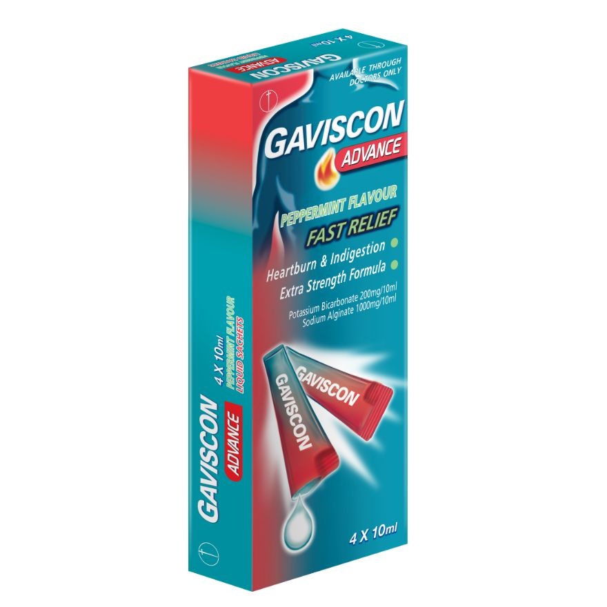 Heartburn & Indigestion Relief Advance Sachet 4 x 10ml