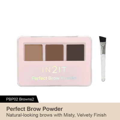 IN2IT - Perfect Brow Powder Brown PBP02
