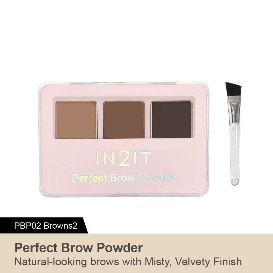 Perfect Brow Powder Brown PBP02