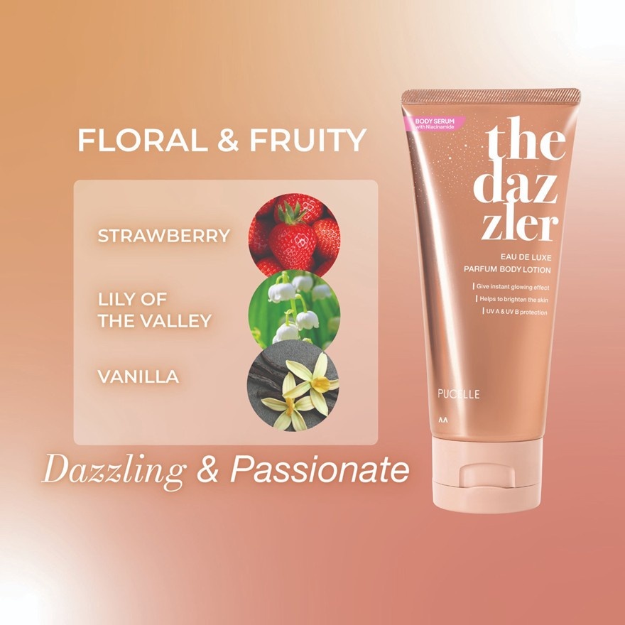 Eau De Luxe Body Lotion The Dazzler 160ml