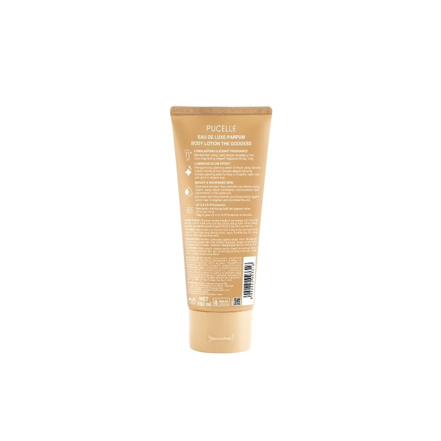 Eau De Luxe Body Lotion The Goddess 160ml