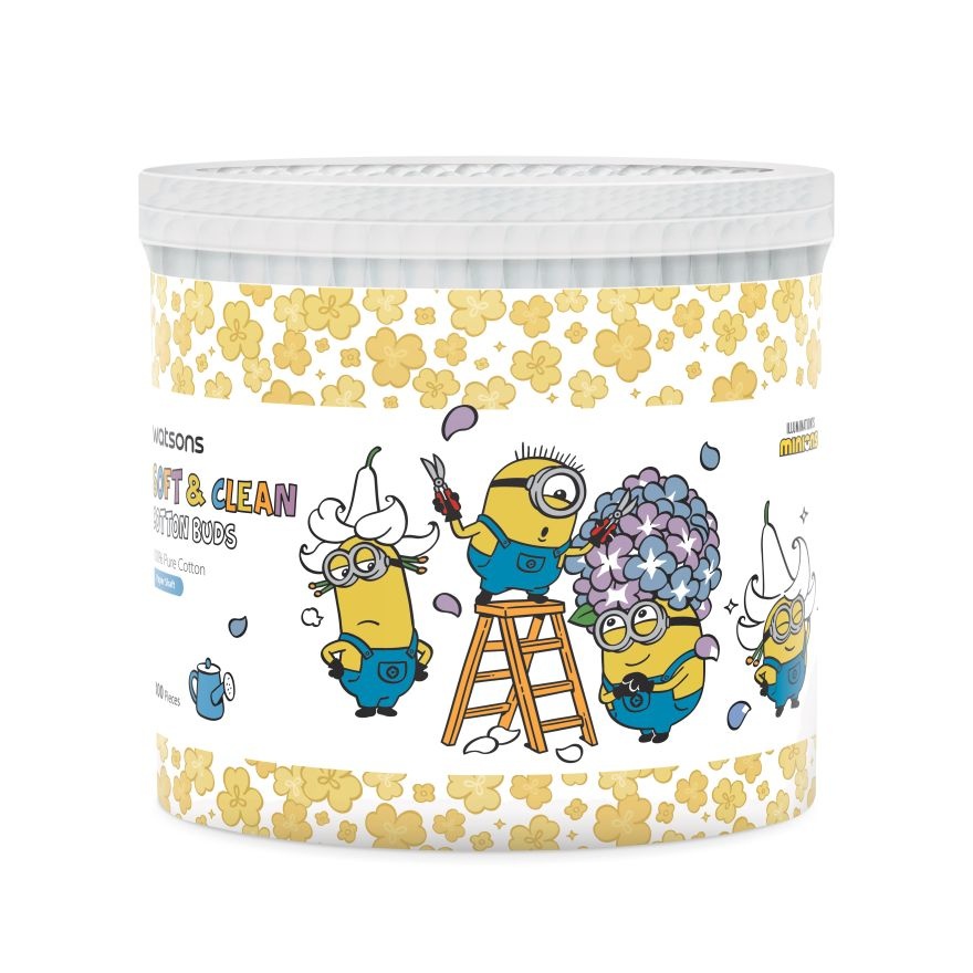 Minion Paper Shafts Cotton Buds 300s
