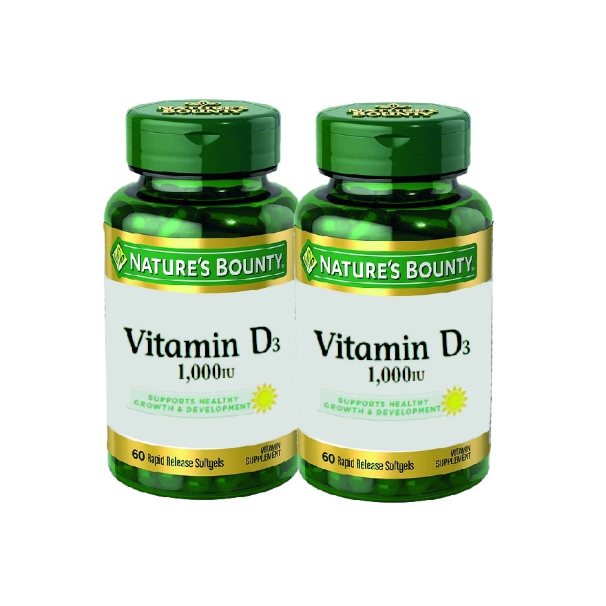Vitamin D3 1000IU 60s PO2