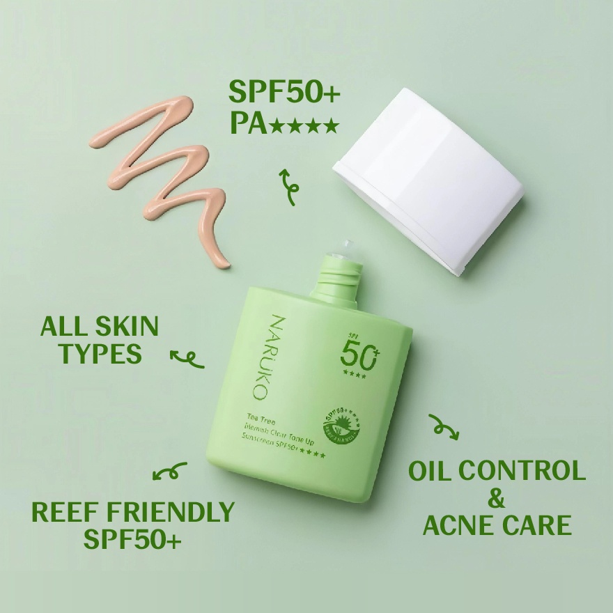 Tea Tree Blemish Clear Tone Up Sunscreen SPF50+