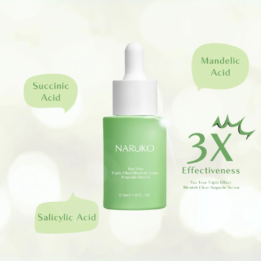 Tea Tree Triple Effect Blemish Clear Ampoule Serum 30ml