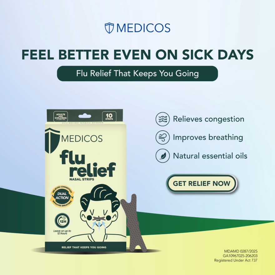 Flu Relief Nasal Strips 10s