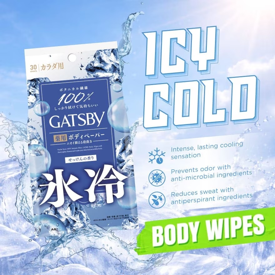 Ice-Type Deodorant Body Wipes Ice Savon 30S