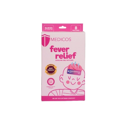 MEDICOS - Fever Relief Patches Babies 8s