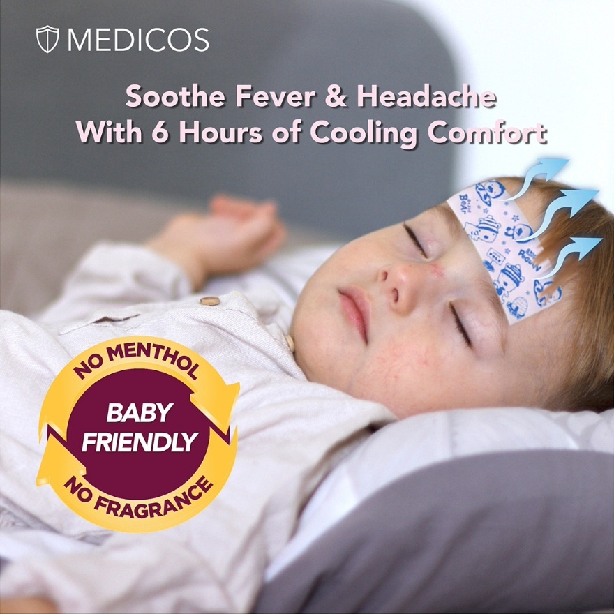 Fever Relief Patches Babies 8s