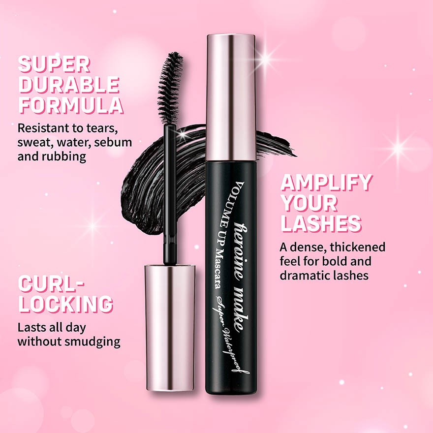 Heroine Make Volume Up Mascara Super WP N #01 Black