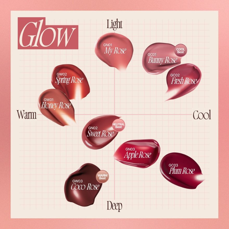 Rose Obsession Stay Fit Lip Tint GW02 Spring Rose