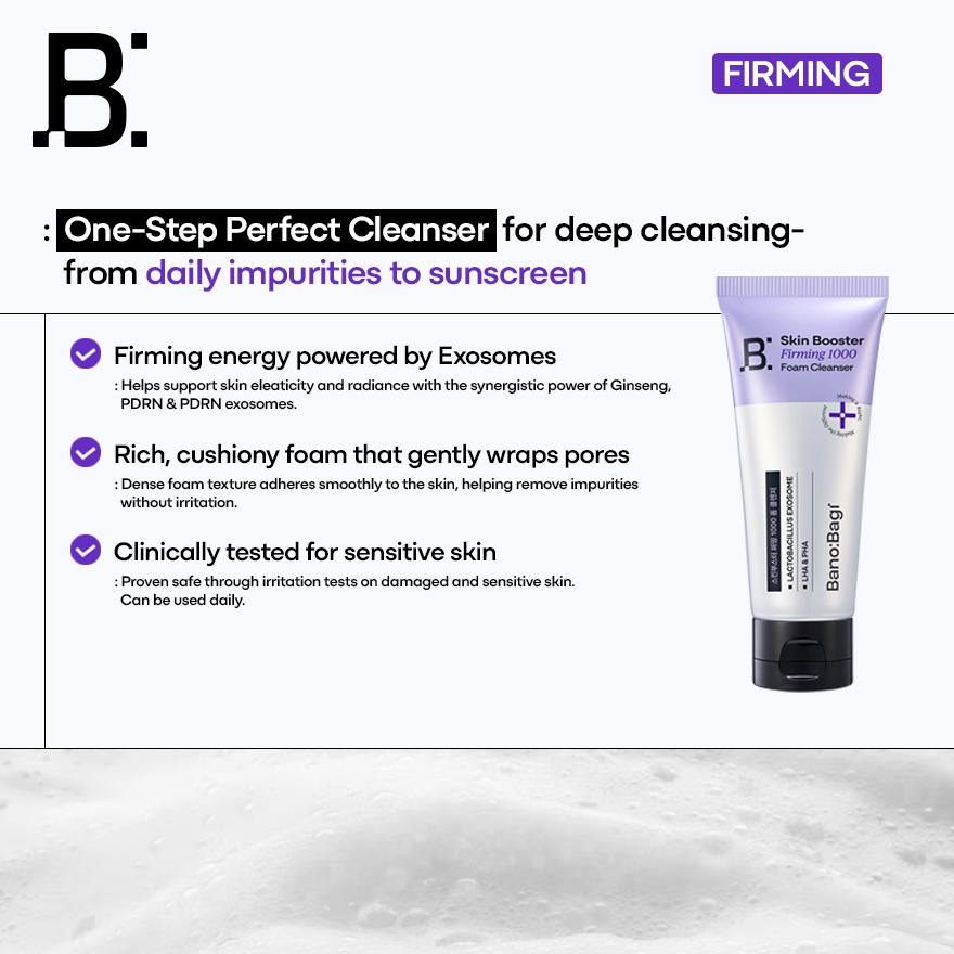 Skin Booster Firming 1000 Foam Cleanser 100ml