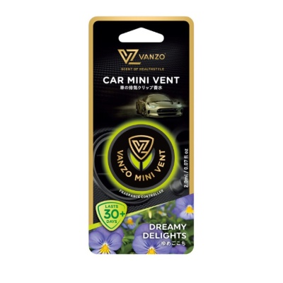VANZO Car Mini Vent Perfume 2ml Dreamy Delights image