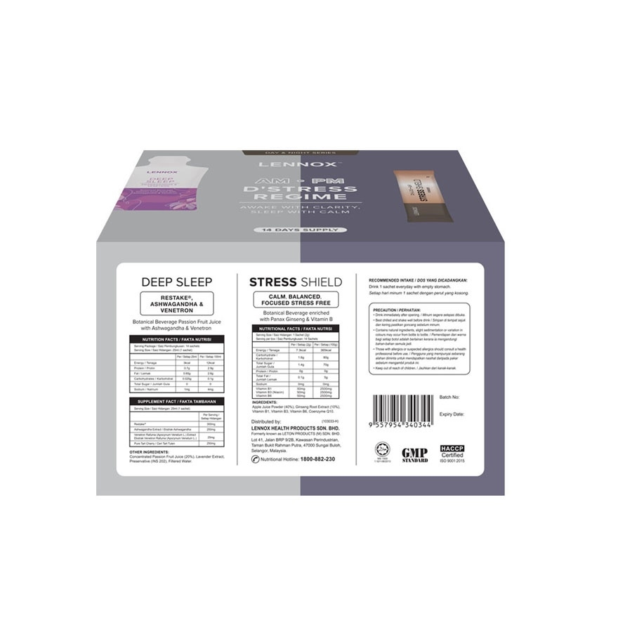 AMPM D'STRESS REGIME 28S