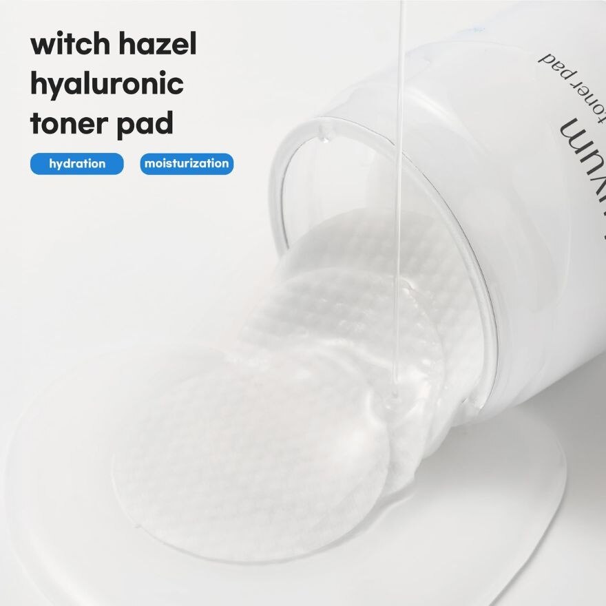 Witch Hazel Hyaluronic Toner Pad 60s