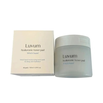 LUVUM - Witch Hazel Hyaluronic Toner Pad 60s