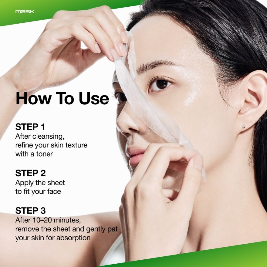 KPop Demon Hunters Heartleaf 77 Soothing Mask 1s image