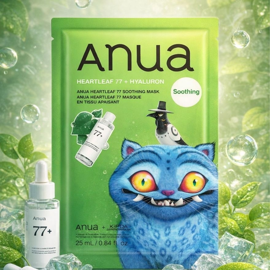 KPop Demon Hunters Heartleaf 77 Soothing Mask 1s