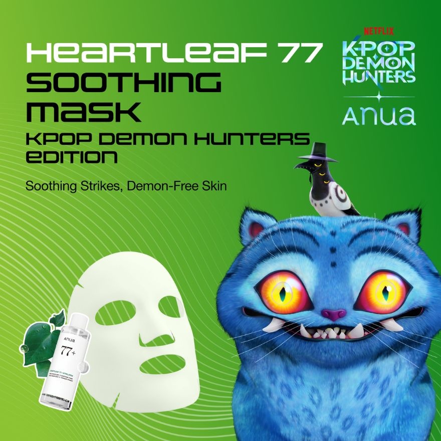 KPop Demon Hunters Heartleaf 77 Soothing Mask 1s image