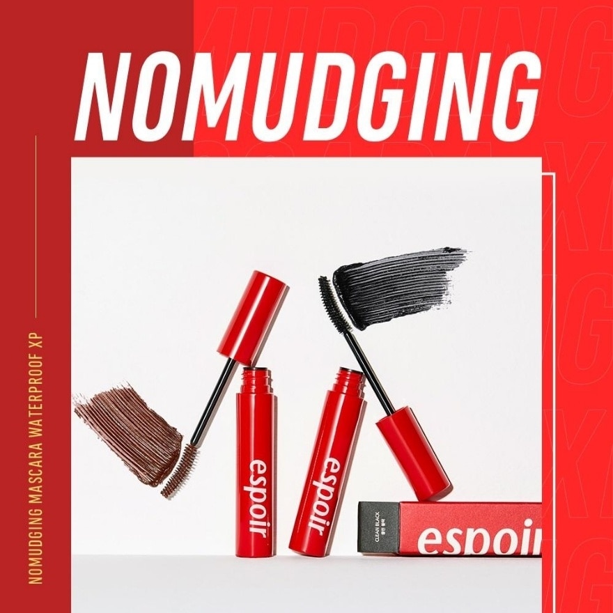 Nomudging Mascara Waterproof 01 Clean Black