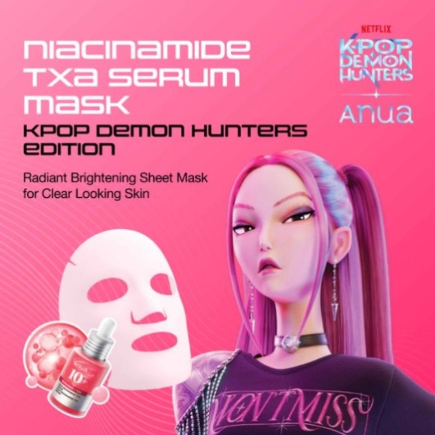 KPop Demon Hunters  Niacinamide Txa Serum Mask 1s