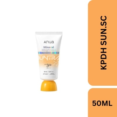 ANUA - KPop Demon Hunters Mineral Weightless Finish Sunscreen SPF 50 PA++++ 50ml