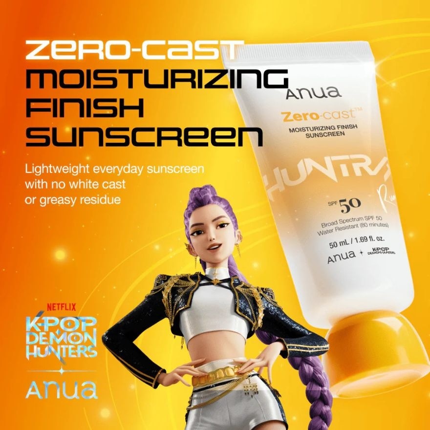 KPop Demon Hunters Mineral Weightless Finish Sunscreen SPF 50 PA++++ 50ml