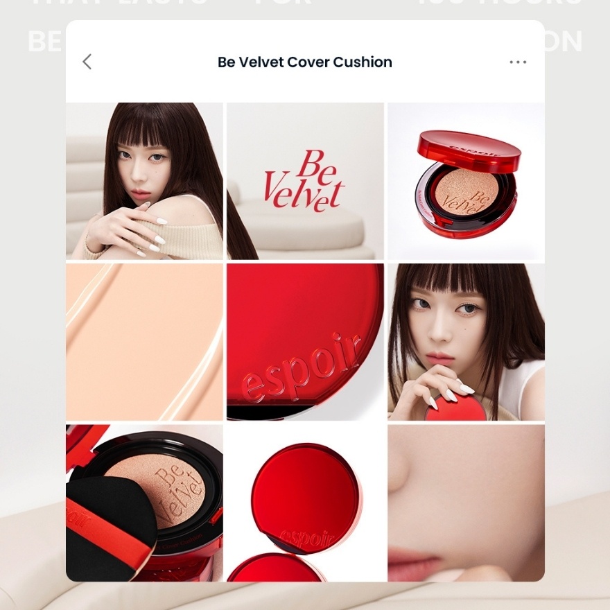 Be Velvet Cover Cushion 25 Tan
